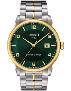 Best reviews of 👏 Tissot Luxury Powermatic 80 T0864072209700 Automatic ⌚ Watch In Green 😍