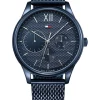 Outlet 🤩 Tommy Hilfiger Damon Stainless Steel ⌚ Watch In Blue 1791421 🎁