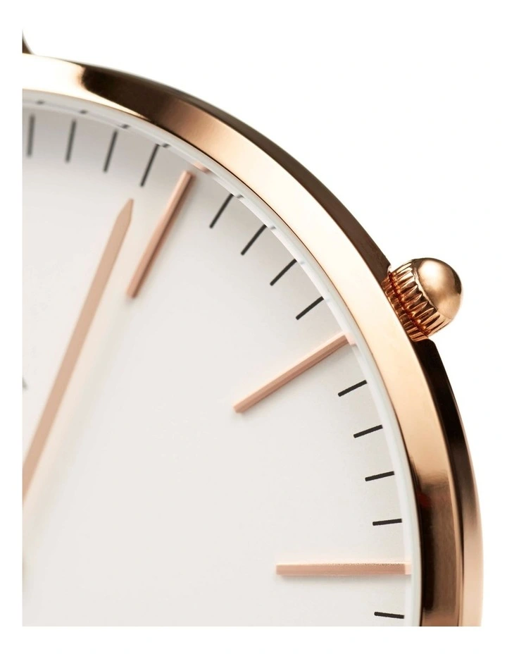 Cheapest β Daniel Wellington 40mm Classic Bristol Rose Gold Leather β Watch β€οΈ - Image 2