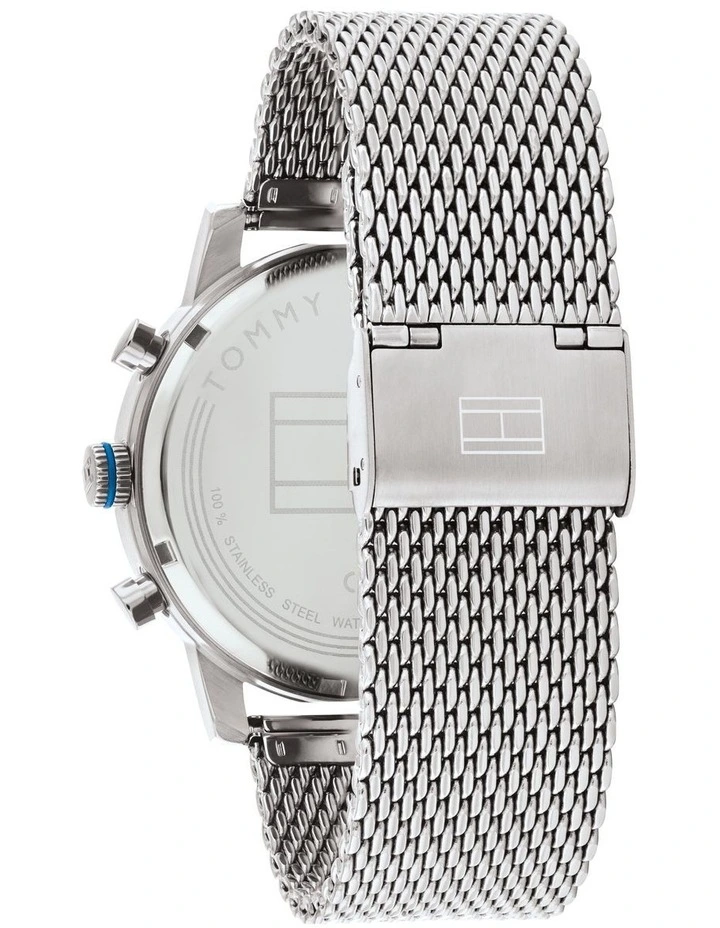 Deals π Tommy Hilfiger Sullivan Stainless Steel Men's Blue Chronograph β Watch βοΈ - Image 3