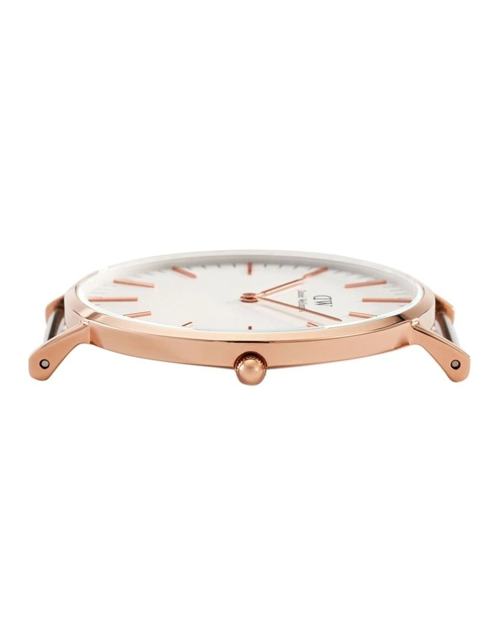 Cheapest β Daniel Wellington 40mm Classic Bristol Rose Gold Leather β Watch β€οΈ - Image 3