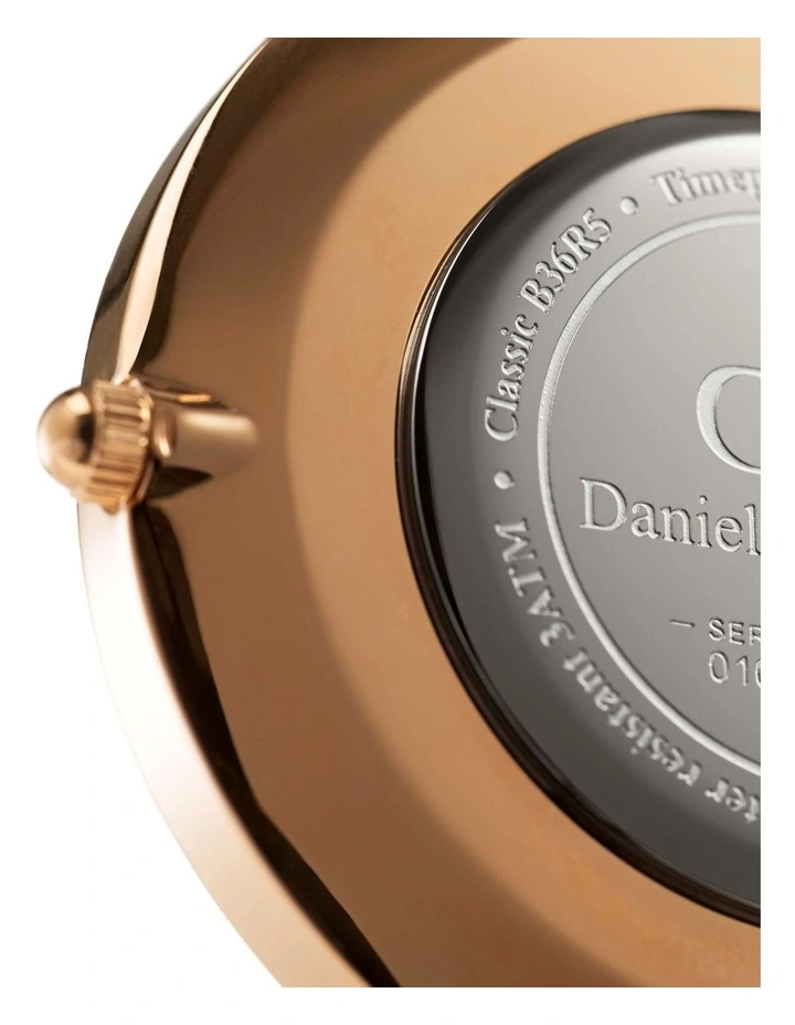 Cheapest β Daniel Wellington 40mm Classic Bristol Rose Gold Leather β Watch β€οΈ - Image 4