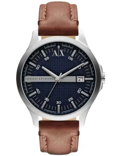 Best Pirce β€οΈ Armani Exchange Hampton Dark Brown β Watch Ax2133 π₯