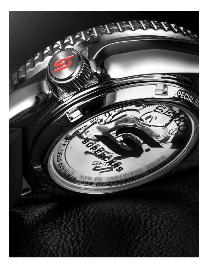 Brand new ๐ Seiko 5 Sports Special Edition Podium Blue Black โ Watch SRPJ05K ๐ - Image 4