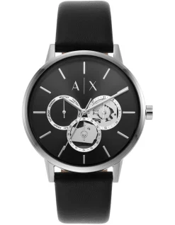 Flash Sale 🧨 Armani Exchange Analogue ⌚ Watch AX2745 In Black 🌟