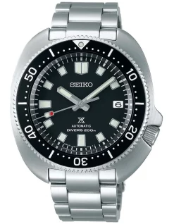 Brand new ⌛ Seiko Prospex Divers Historical Recreation 42.7mm Black Dial Silver ⌚ Watch SPB147J 🌟