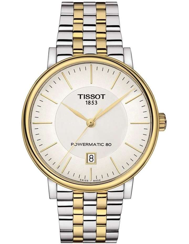 Best Pirce π₯° Tissot Carson Premium Powermatic 80 T1224072203100 Automatic β Watch In Gold π