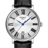 Promo 🎉 Tissot Carson Premium T1224101603300 ⌚ Watch In Black Leather 😉