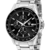 Buy ✨ Maserati Sfida Black R8873640015 ⌚ Watch In Silver 😍