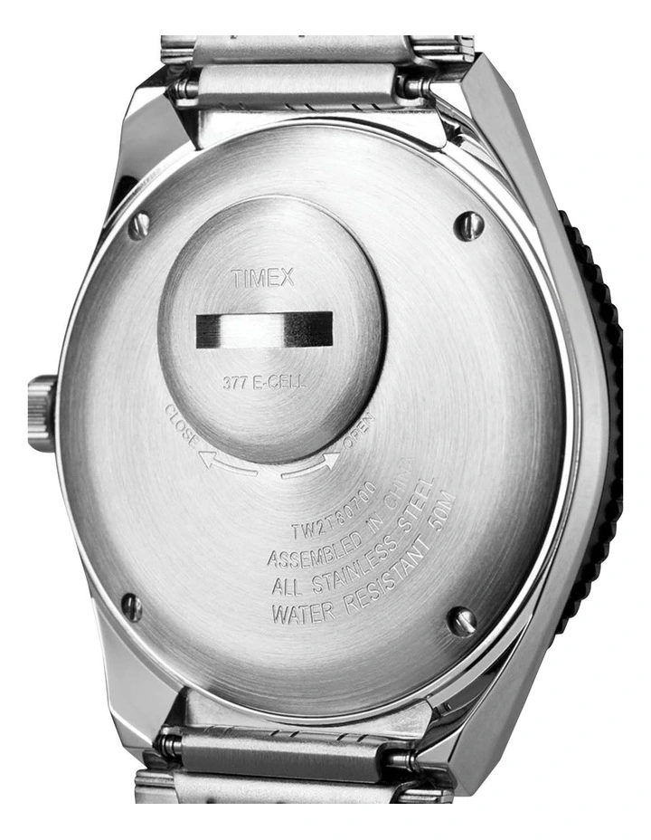 Top 10 π Timex Q Silver Stainless Steel β Watch π - Image 4