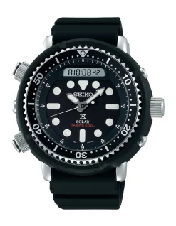 Outlet 😀 Seiko SNJ025P Hybrid Digital Analogue Prospex Divers ⌚ Watch 🧨